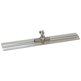 Kraft Tools CC815 24"x3-1/4" Square End Walking Magnesium Float w/All-Angle Bracket