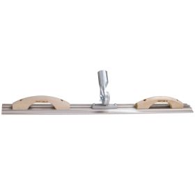 Kraft Tools CC816 36" Extruded Magnesium Mini Bull Float & Darby w/Threaded Bracket & 2 Handles