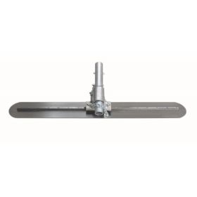 Kraft Tools CC834B 5"x48" Round End Blue Steel Fresno w/EZY-Tilt® Bracket