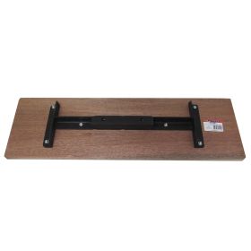 Kraft Tools CC981 Cali Mahogany Float w/ 2-hole Bracket Bar