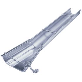 Kraft Tools CC988F 8' Aluminum Concrete Chute w/Flair