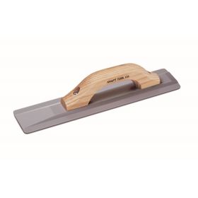 Kraft Tools CF014M 14" x 3-1/4" Magnesium Hand Float with High Lift Wood Handle