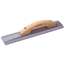 Kraft Tools CF018 18"x3-1/4" Magnesium Hand Float with Wood Handle
