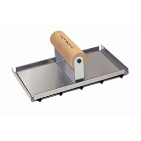 Kraft Tools CF087 13"x5-1/2" Safety Ramp Hand Straight Groover 1" Spacing w/Wood Handle