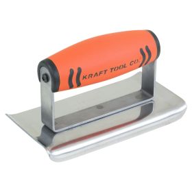 Kraft Tools CF142PF 6"x2-1/2" 1/4" R Curved End Edger w/ProForm® Handle