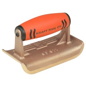 Kraft Tools CF311PF 6"x2-3/4" 1/4" R Bronze Edger w/ProForm® Handle