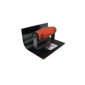 Kraft Tools CF515PF 6"x4"x3" 1"R Inside Blue Steel Cove Step Tool w/ProForm® Handle