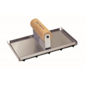 Kraft Tools CF919PF 10"X6" Curb Ramp Groover (5 grooves) 2" on Center 1/4"D 1/4"W w/ProForm® Handle