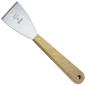 Kraft Tools DW034 3" Stainless Steel Stiff Scraper w/Long Handle