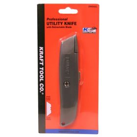 Kraft Tools DW042C Professional Utlity Knife w/Retractable Blade