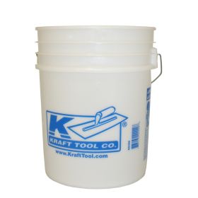 Kraft Tools GG468 5 Gallon Plastic Bucket (no lid)