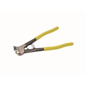 Kraft Tools ST023 #85C1 8" Carbide Nippers w/ 5/8" Centered Jaws (Both Edges Convex)