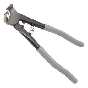 Kraft Tools ST025 8" Carbide Nippers w/5/8" Offset Jaws (1/8" Opening) for Thin Tile