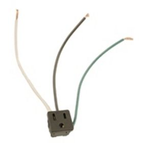 Leviton 1374-1 Snap-In Receptacle 15 Amp, 125 Volt