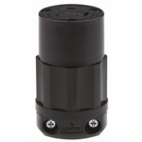 Leviton 2313-PLB Industrial Grade Connector 20 Amp, 125 Volt