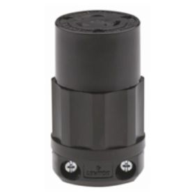 Leviton 2323-B Industrial Grade Connector 20 Amp, 250 Volt