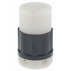 Leviton 2343 Industrial Grade Connector 20 Amp, 480 Volt