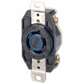 Leviton 2420 Industrial Grade Receptacle 20 Amp, 250 Volt 3-Phase