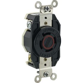 Leviton 2450 Industrial Grade Receptacle 20 Amp, 277/480 Volt 3PY