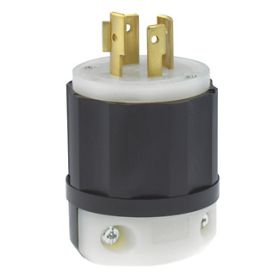 Leviton 2451 Industrial Grade Plug 20 Amp, 277/480 Volt 3PY