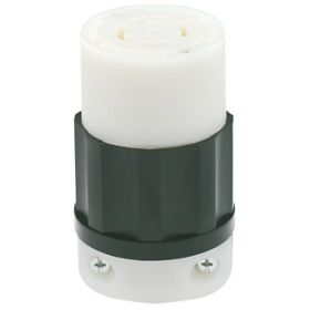 Leviton 2453 Industrial Grade Connector 20 Amp, 277/480 Volt 3PY