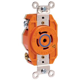 Leviton 2510-IG Industrial Grade Receptacle 20 Amp, 120/208 Volt 3PY
