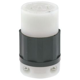 Leviton 2513 Industrial Grade Connector 20 Amp, 120/208 Volt 3PY