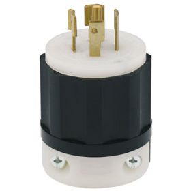Leviton 2521 Industrial Grade Plug 20 Amp, 277/480 Volt 3PY