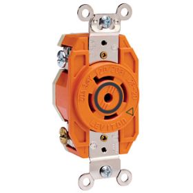 Leviton 2530-IG Industrial Grade Receptacle 20 Amp, 347/600 Volt 3PY