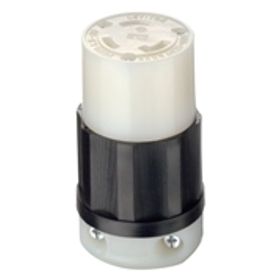 Leviton 2613-PLC Industrial Grade Connector 30 Amp, 125 Volt