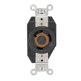 Leviton 2660 Industrial Grade Receptacle 30 Amp, 125/250 Volt