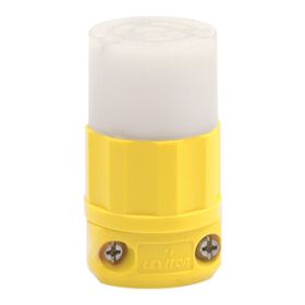 Leviton 26CM-13 Industrial Grade Connector 30 Amp, 125 Volt