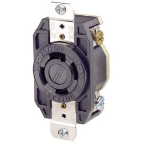 Leviton 2710-B Industrial Grade Receptacle 30 Amp, 125/250 Volt