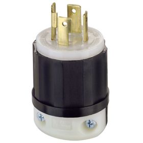 Leviton 2711 Industrial Grade Plug 30 Amp, 125/250 Volt
