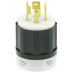 Leviton 2721 Industrial Grade Plug 30 Amp, 250 Volt 3-Phase