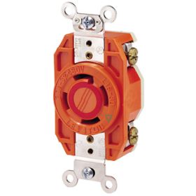 Leviton 2730-IG Industrial Grade Receptacle 30 Amp, 480 Volt 3-Phase