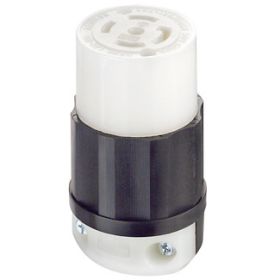 Leviton 2813 Industrial Grade Connector 30 Amp, 120/208 Volt 3PY