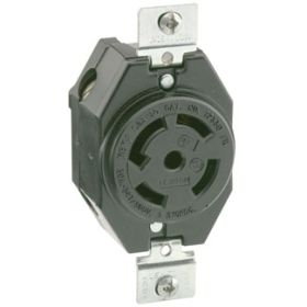 Leviton 2820 Industrial Grade Receptacle 30 Amp, 277/480 Volt 3PY