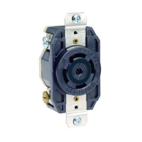 Leviton 2830 Industrial Grade Receptacle 30 Amp, 347/600 Volt 3PY