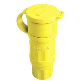 Leviton 29W83 Industrial Grade Wetguard Connector 30 Amp, 347/600 Volt 3PY