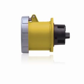 Leviton 3100R4W Industrial Grade Receptacle, Watertight, 100 Amp, 125 Volt