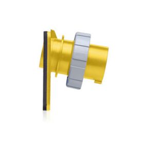Leviton 320B4W Industrial Grade Inlet, Watertight, 20 Amp, 125 Volt