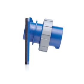 Leviton 320B6W Industrial Grade Inlet, Watertight, 20 Amp, 250 Volt