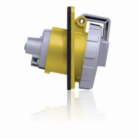 Leviton 330R4WLEV Industrial Grade Receptacle, Watertight, 30 Amp, 125 Volt