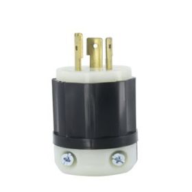 Leviton 3721 Industrial Grade Plug 20 Amp, 347 Volt