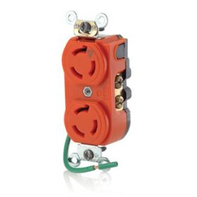 Leviton 4550-IG Industrial Grade Receptacle 15 Amp, 250 Volt