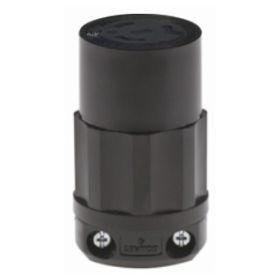 Leviton 4579-B Industrial Grade Connector 15 Amp, 250 Volt