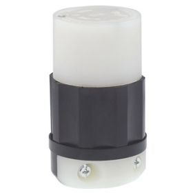 Leviton 4579-PLC Industrial Grade Connector 15 Amp, 250 Volt