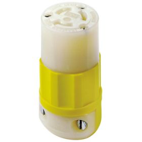 Leviton 45CM-79C Industrial Grade Connector 15 Amp, 250 Volt