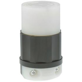 Leviton 4729-PLC Industrial Grade Connector 15 Amp, 125 Volt